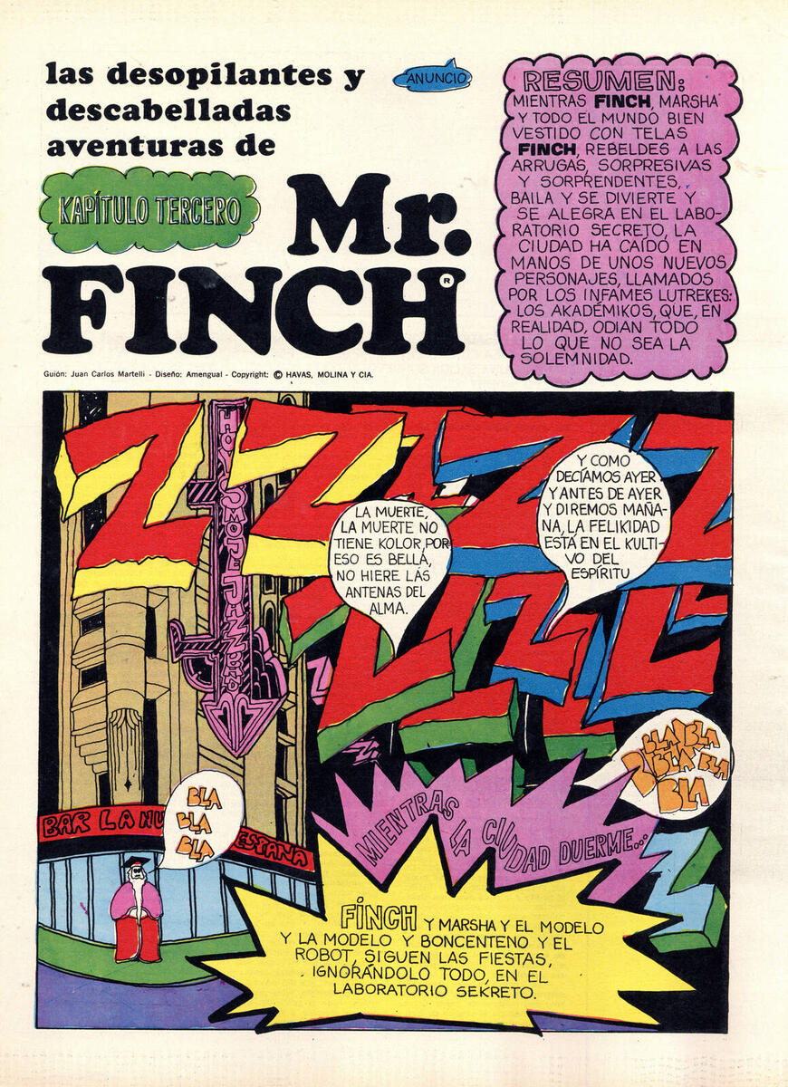 Las desopilantes y descabelladas aventuras de Mr. Finch